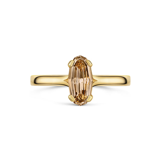 Fancy Brown Diamond Engagement Ring
