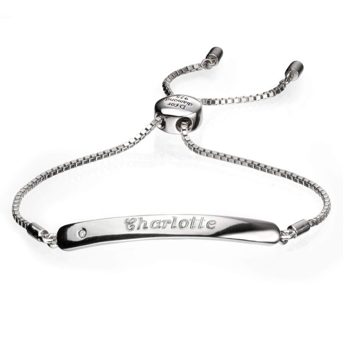 Childrens Bracelet with Engraved Name.